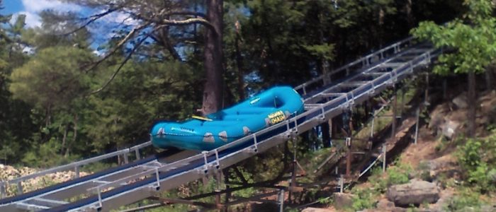 Ausable Chasm Waterraft Conveyor